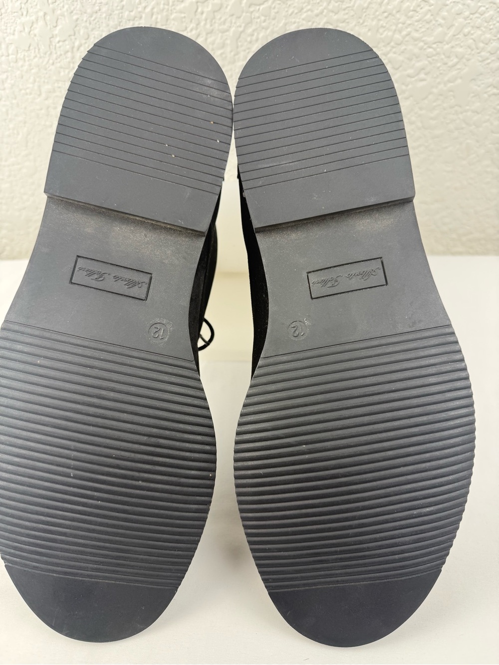 Alberto Fellini Dakota | Black Faux Suede Chukka Boots | Size 12 - Picture 5 of 7